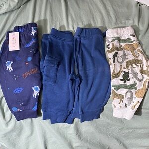 Jumping Beans Blue and Gray Kids' Joggers Set